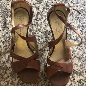 Jessica Simpson platform shoes